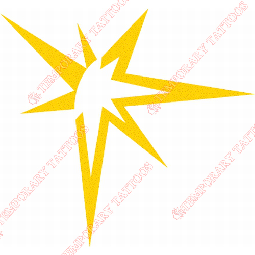 Tampa Bay Rays Customize Temporary Tattoos Stickers NO.1940